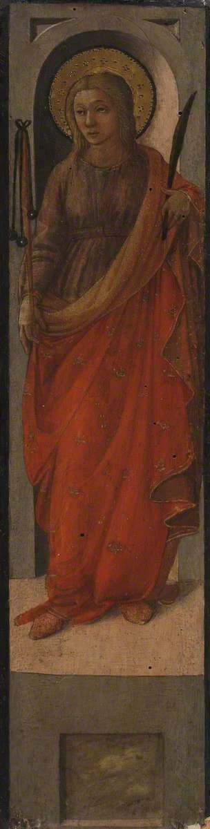 Santa con palma del martirio - The Courtauld Gallery, London